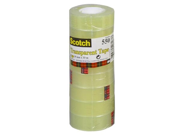 Tape SCOTCH® 550 19mmx33m transparent 